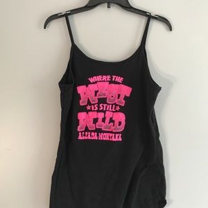 Stoneville Saloon Black Ladies Tank